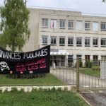 Rassemblement devant le Centre des Finances Publiques de Poitiers