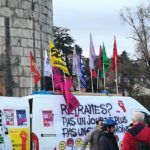 Grande Manifestation intersyndicale Porte de Paris - Poitiers