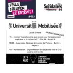 Opération "FAC Morte" - Manifestation - 14h Maison des étudiants