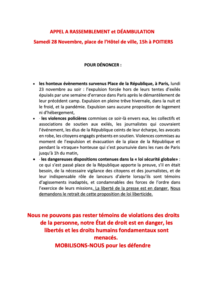 APPEL A RASSEMBLEMENT et DÉAMBULATION du 28 nov avec premières signatures-01